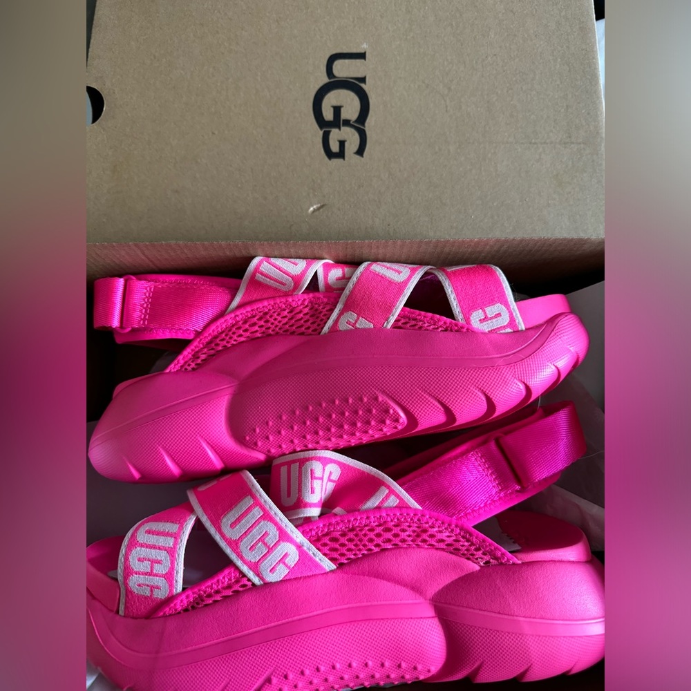 Ugg platform sandals